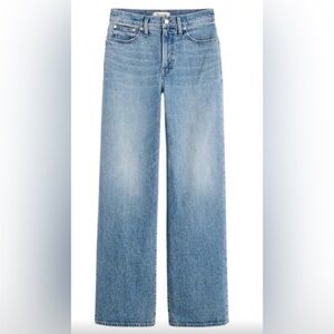 Madewell Women's Blue Flare & Wide Leg Jeans
